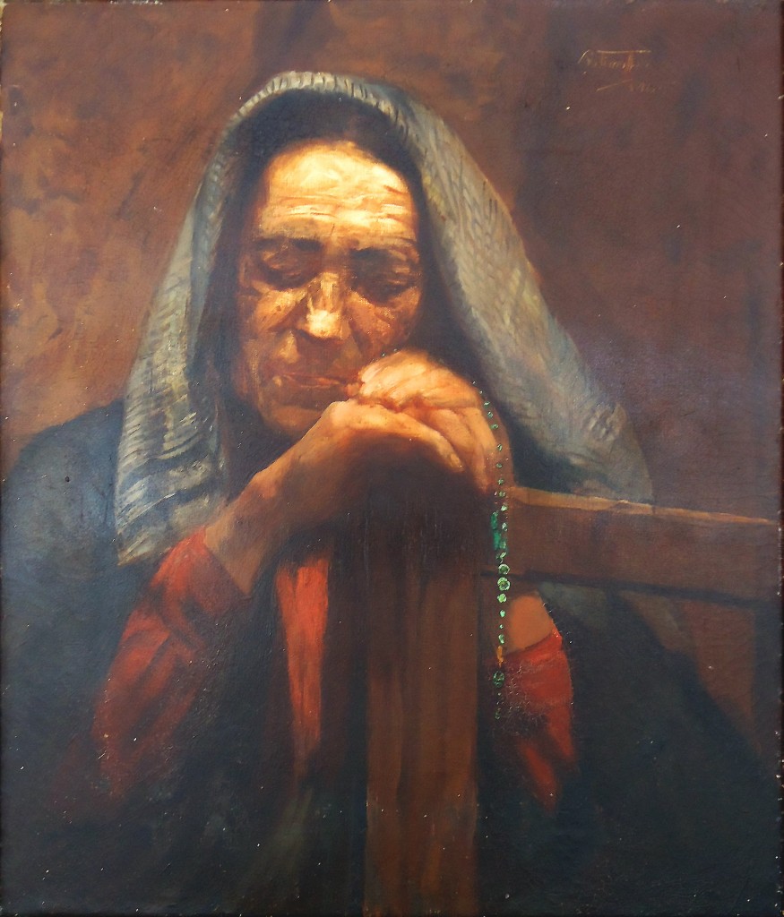 Arthur_Timotheo_da_Costa,_Rezando,_1905,_54,5_x_46,5_Photo_Gedley_Belchior_Braga