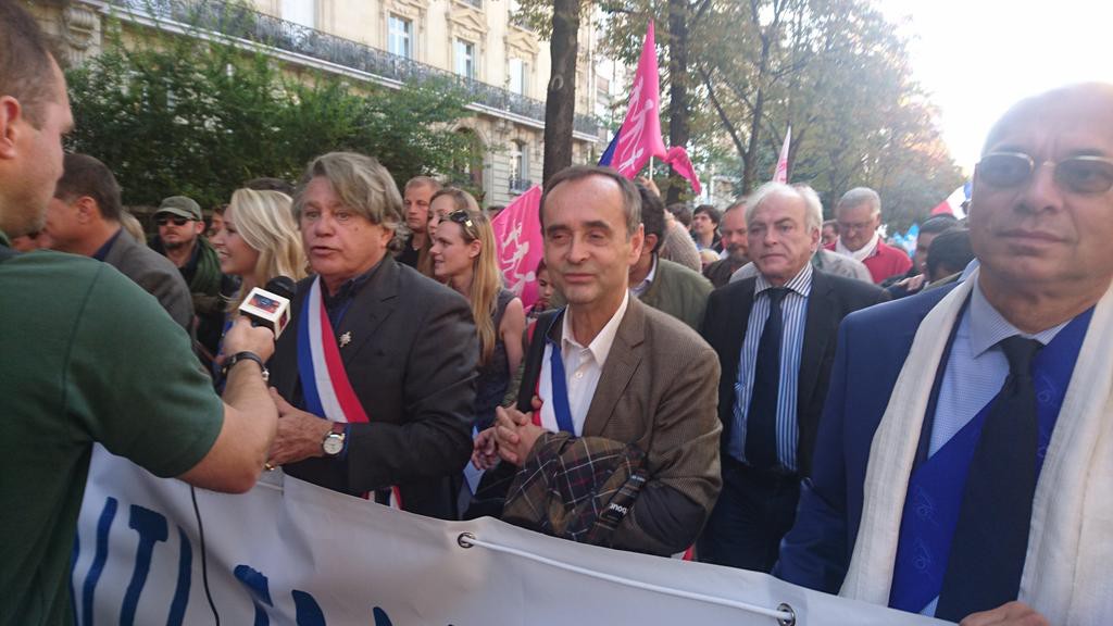 Robert Menard, jornalista e político francês